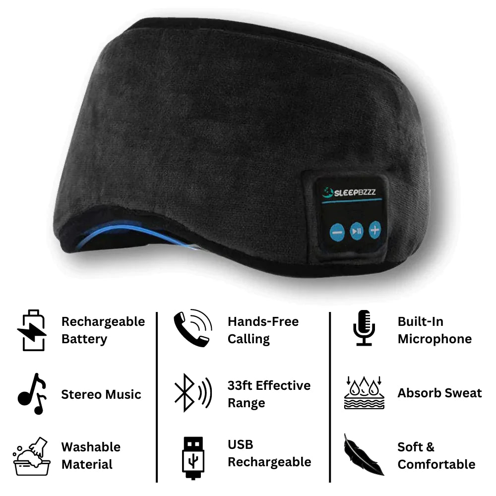 Cosy Sound-Sleep Bluetooth Mask 😴 - Outdoor Kit