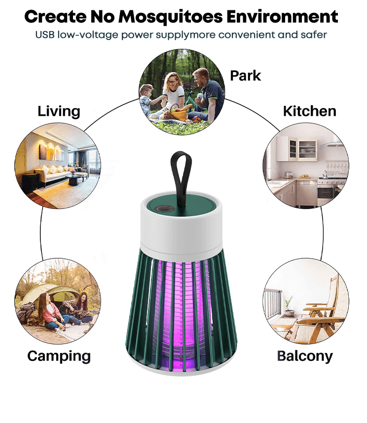 Bug Trap Lamp 🦟 - Outdoor Kit