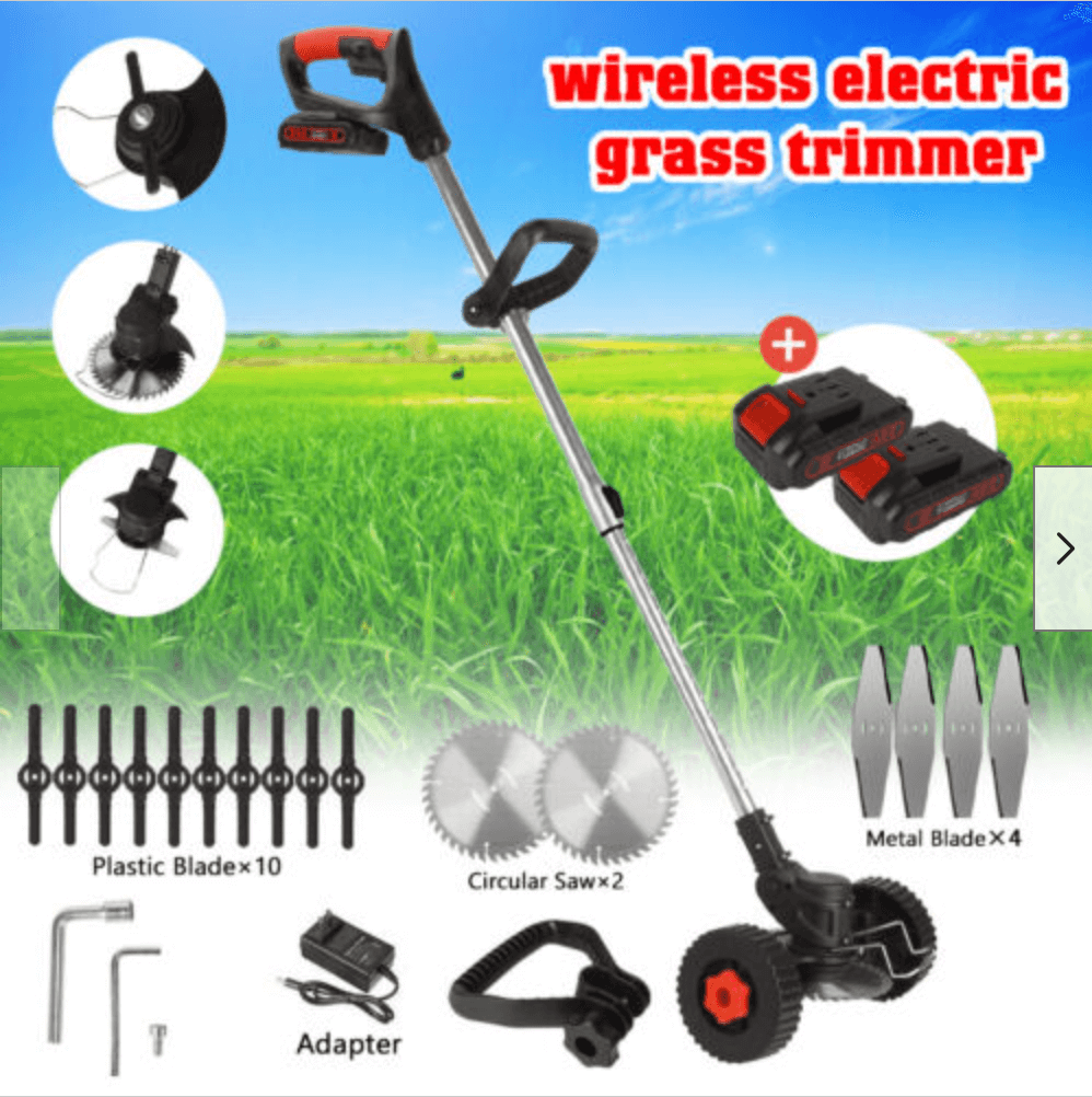 3-in-1 Cordless Grass Lawn Mower (+ FREE set of blades) 🏡🚜 - Outdoor Kit