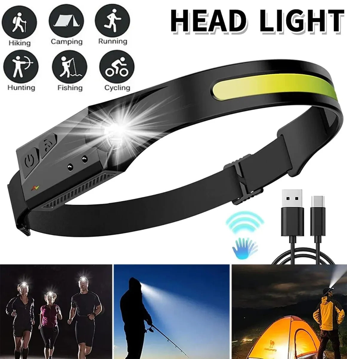 Night Vision Head Lamp 🔦 - Outdoor Kit